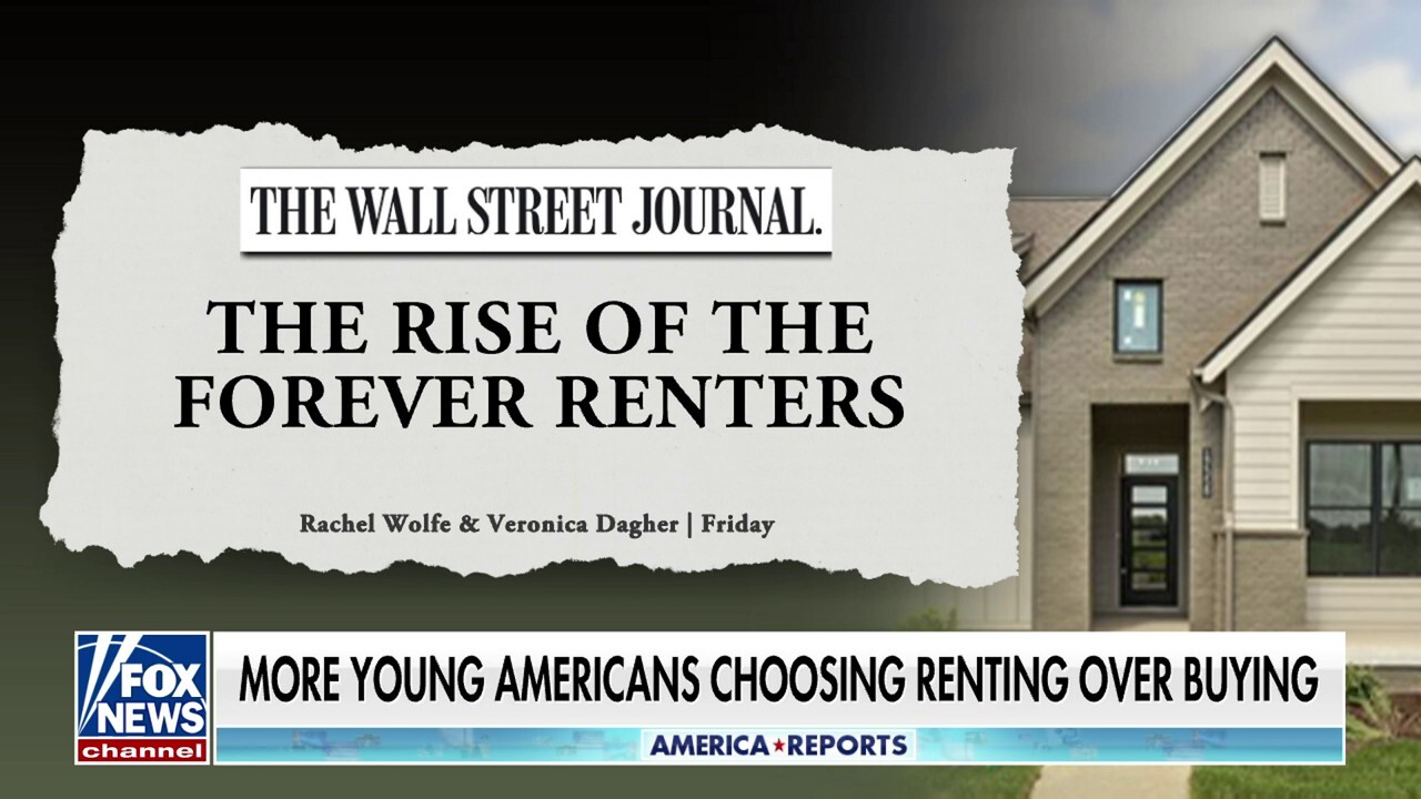 FOX Business ‘Big Money Show’ hosts Jackie DeAngelis and Brian Brenberg discuss a new study that found Gen Z would rather pay high rent than put a down payment on the house.
