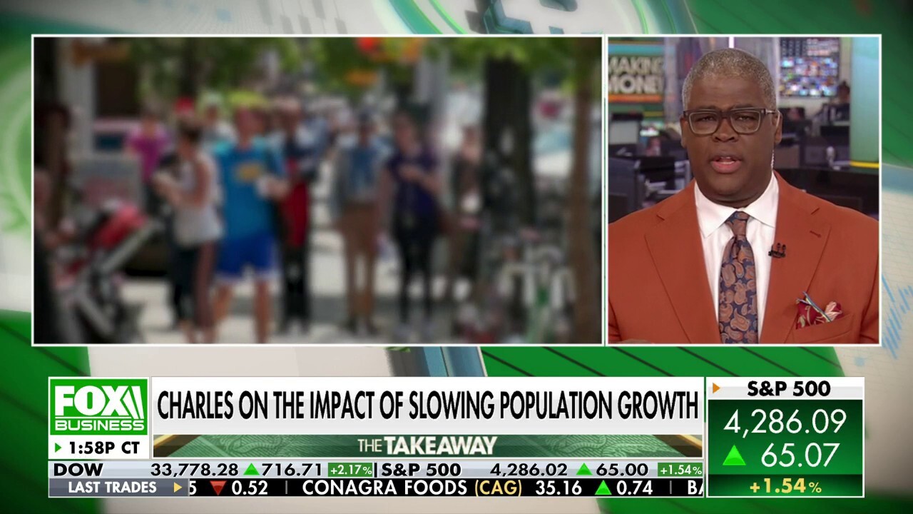  FOX Business host Charles Payne says Americans are not having enough children on 'Making Money.'