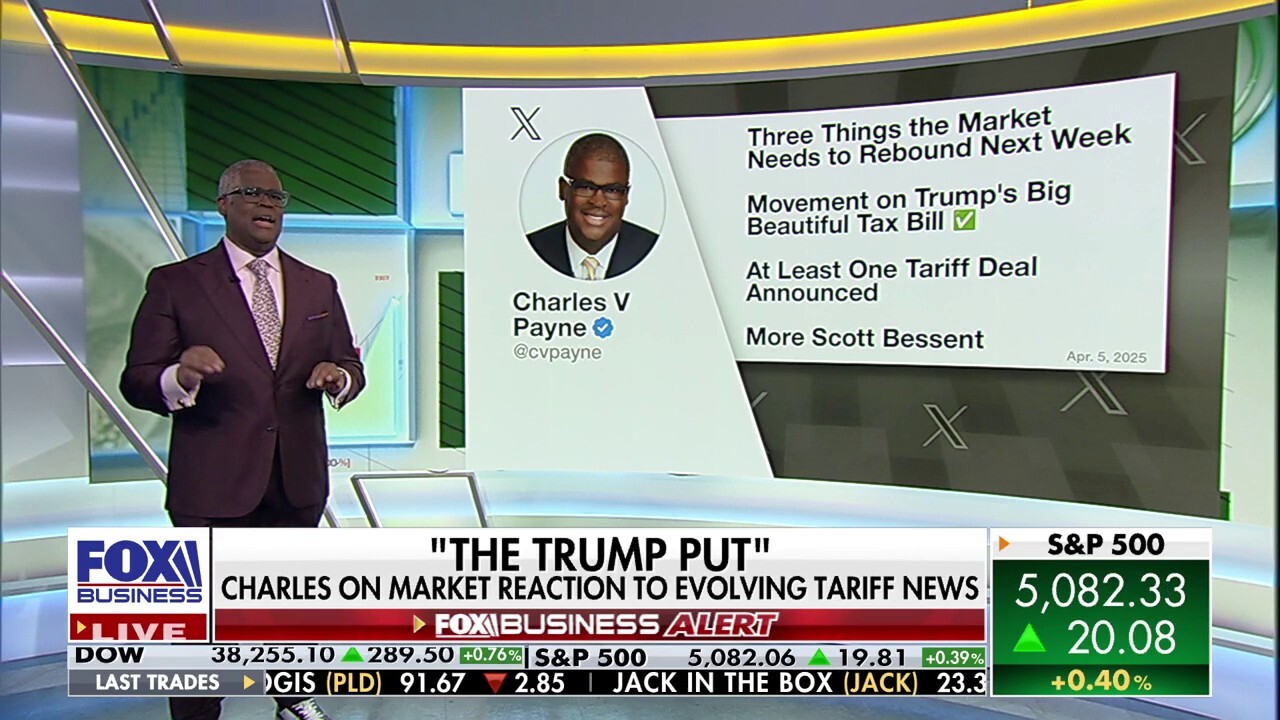 'Making Money' host Charles Payne analyzes the market's reaction to evolving tariff news.